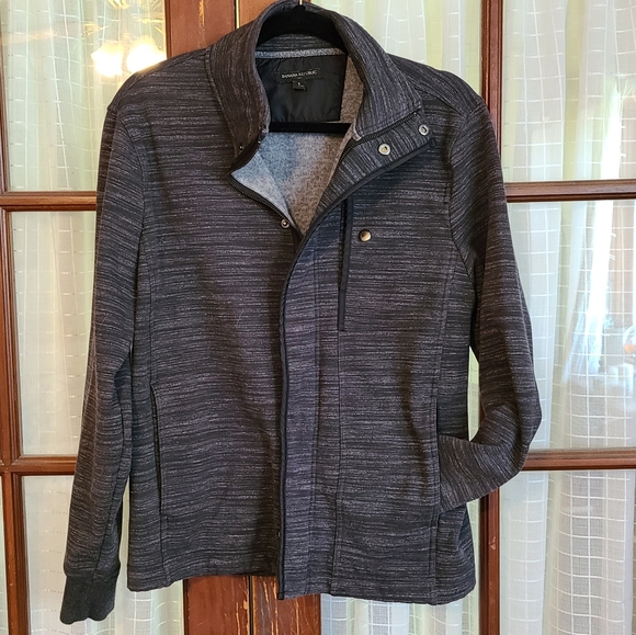 Banana Republic Zip Up Sweatshirt - Picture 1 of 3